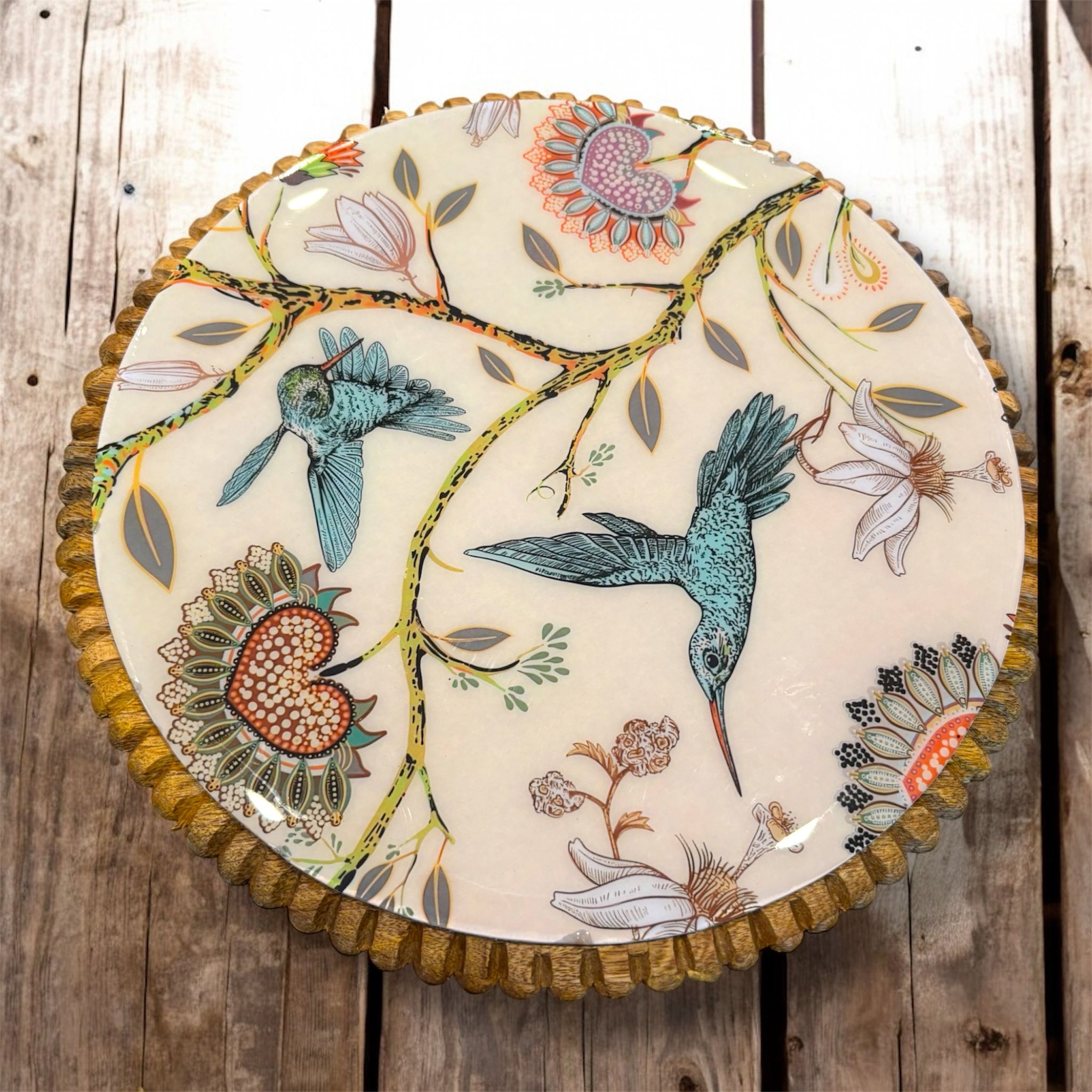 Hummingbird Cake Stand